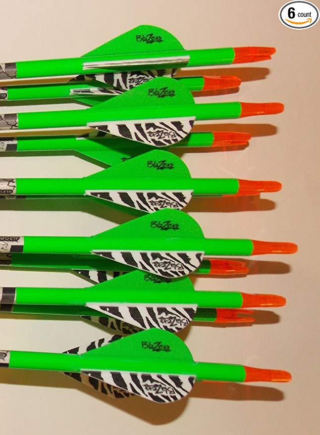 Gold Tip Ted Nugent 5575/400 Carbon Arrows w/Blazer Vanes 1/2 Dz.